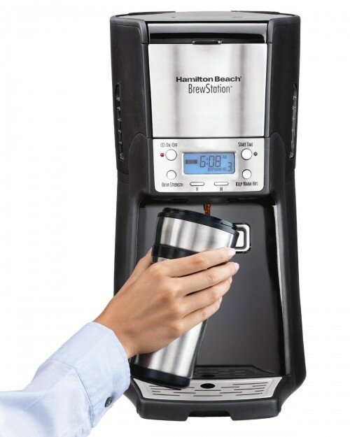 Hamilton Beach 12-Cup Coffee Maker, Programmable Brew station Summit Dispensing Coffee Machine