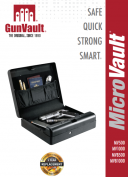 GunVault MV500 Microvault Gun Safe User Manual