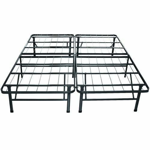 Classic Brands Hercules Platform Heavy Duty Metal Bed Frame Mattress Foundation, Queen Size