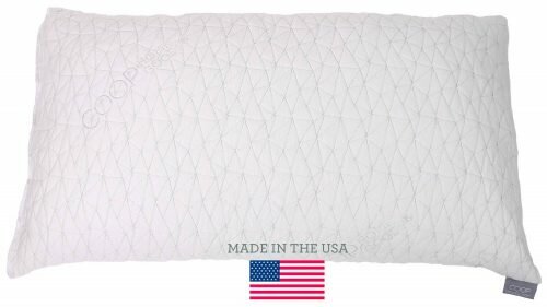 The Adjustable Shredded Memory Foam Pillow with Viscose-Rayon Cover