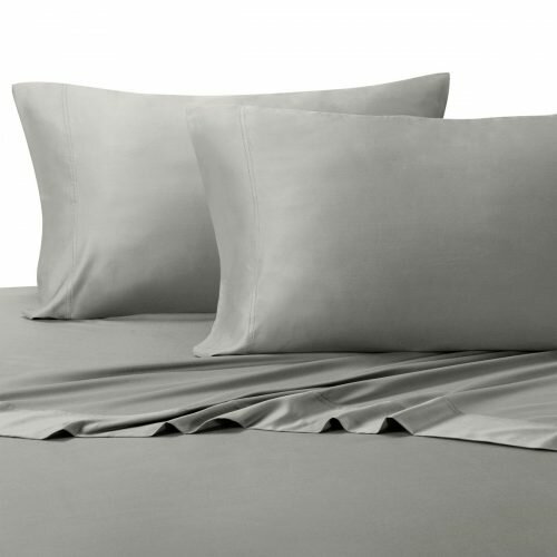 Ultra Soft & Exquisitely Silky 100{%} Viscose from Bamboo Sheet Set, Hypo-Allergenic, Queen, Gray