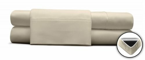 DreamFit 400TC 100{%} DEGREE 4 TRUFFLE QUEEN SHEET SET