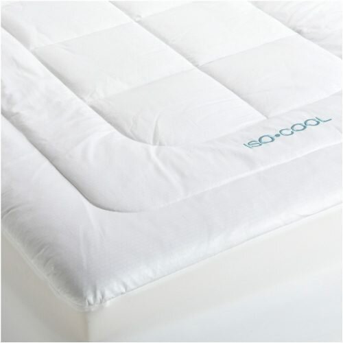 Iso-Cool Memory Foam Mattress Topper with Outlast Cover, Queen