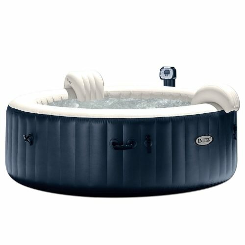 Intex Portable 6-Person Inflatable PureSpa Plus Bubble Spa - 28409E