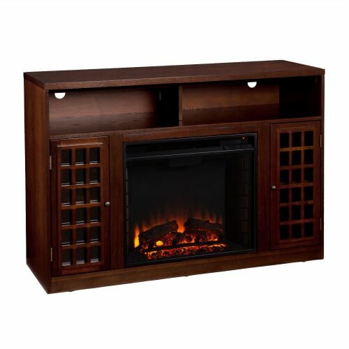 Narita Media Electric Fireplace - Espresso