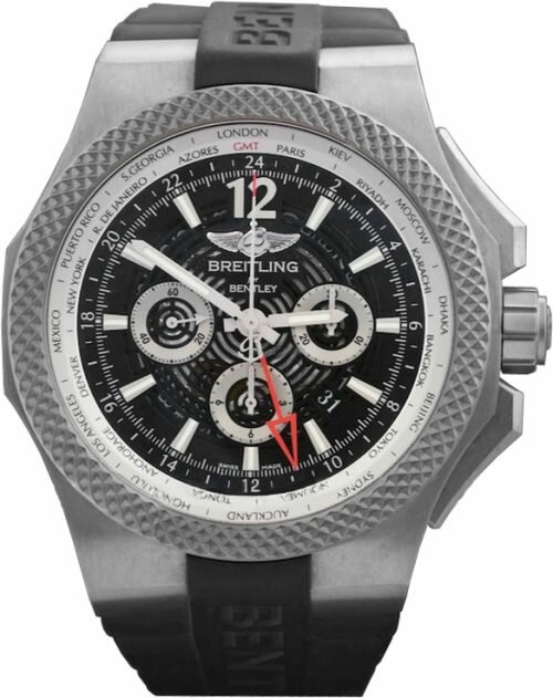 Breitling Bentley GMT Racing automatic-self-wind black mens Watch