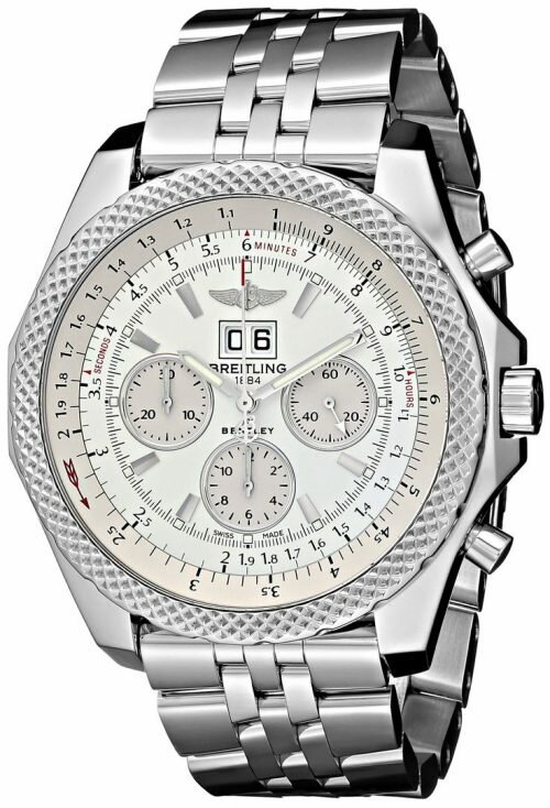 Breitling Men's BTA4436412-G679SS Bentley Analog Display Swiss Automatic Silver Watch