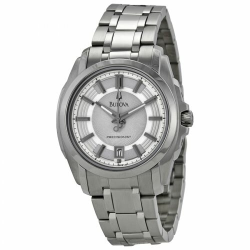 Bulova Men's 96B130 Precisionist Longwood Stainless-Steel Bracelet Watch