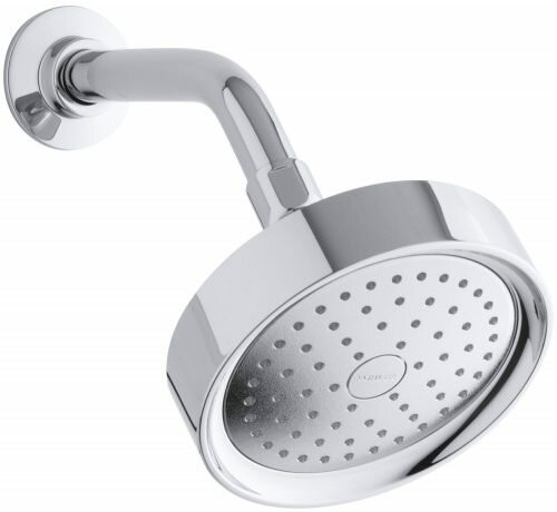 KOHLER K-965-AK-CP Purist Single Function Katalyst Showerhead, Polished Chrome