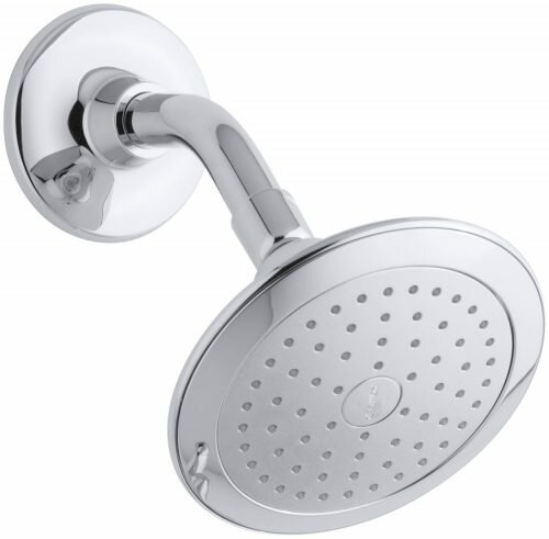 Kohler K-45123-CP Alteo Single-Function Katalyst Showerhead, Polished Chrome