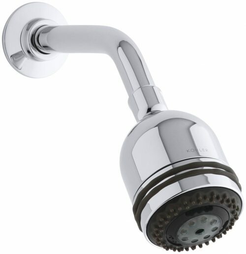 Kohler K-8507-CP MasterShower Three-Way Showerhead, Polished Chrome