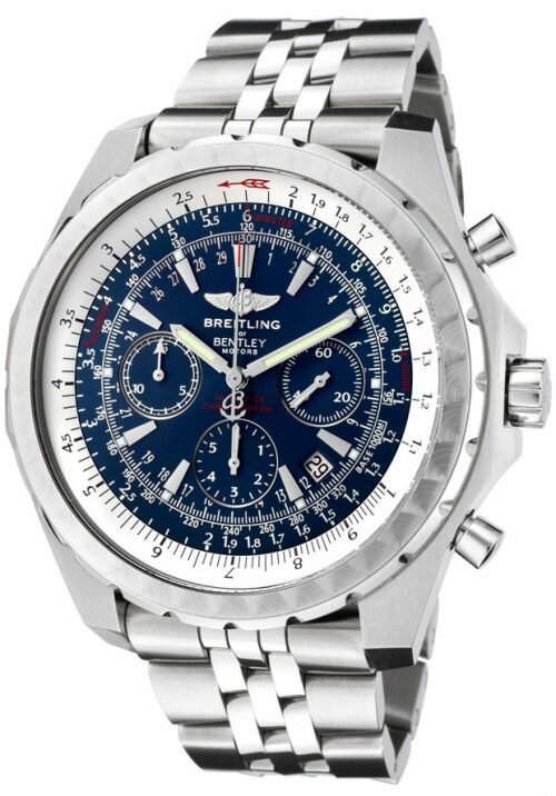 Mens Breitling Bentley Motors T Blue Dial Watch A2536313