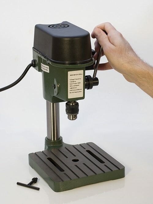 TruePower 01-0822 Precision Mini Drill Press with 3 Range Variable Speed Control 0-8500 Rpm