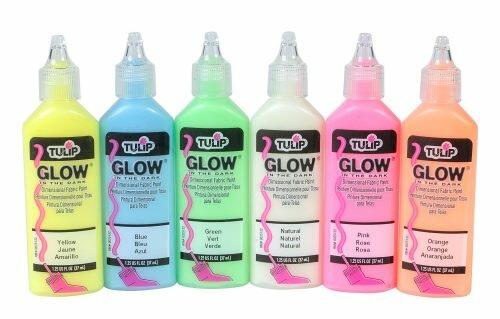 Tulip 6-Pack 3D Fashion Paint, Glow