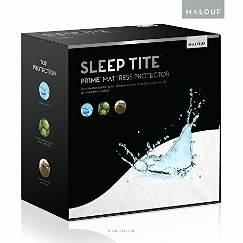 Sleep Tite by Malouf® Hypoallergenic 100{%} Waterproof Mattress Protector