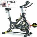 PYHIGH Indoor Cycling Bike Belt Drive Stationary Bicycle Exercise Bikes with LCD Monitor for...
