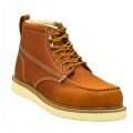 Golden Fox Men's Premium Leather Soft Toe Light Weight Industrial Construction Moc...