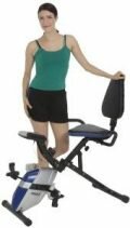 ProGear 190 Compact Recumbent Bike with Heart Pulse Sensors